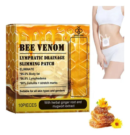 Bee Venom Lymphatic Daiamage & Sliming Patches (10 Patches)